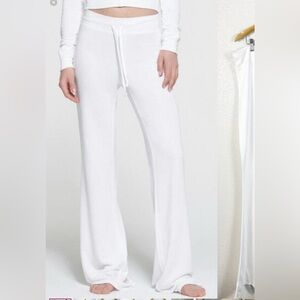 SKIMS French Terry Modal Flare Pant | Snow White | Size 3X